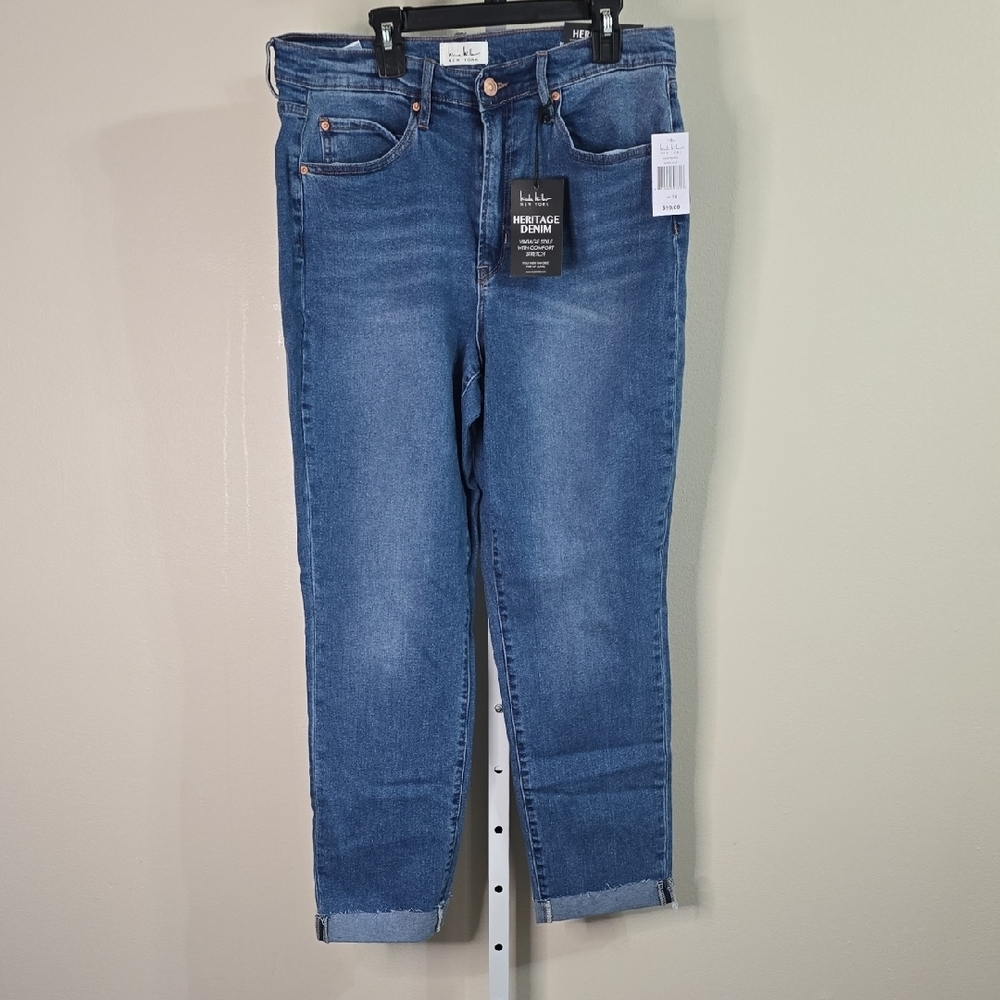 Nicole Miller Nomad Super High Rise Slim Jeans Ladies Sz‎ 10
